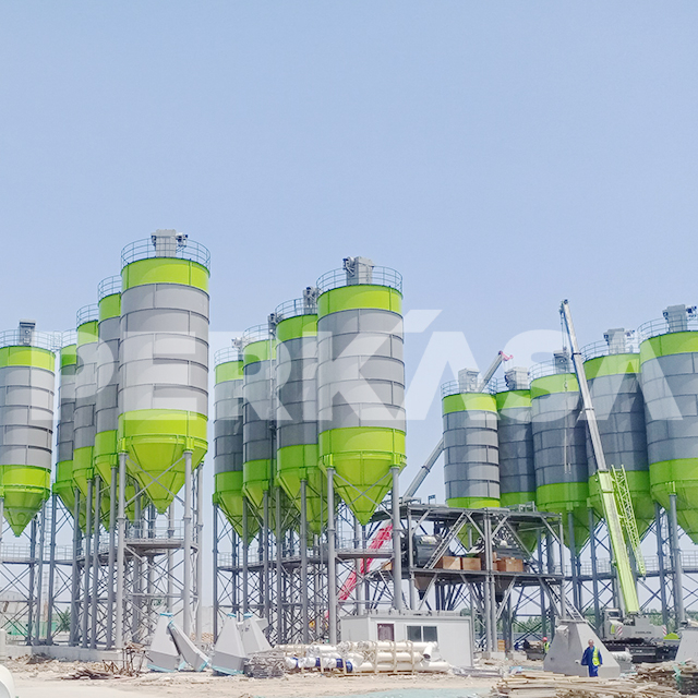 300Ton Cement Silo