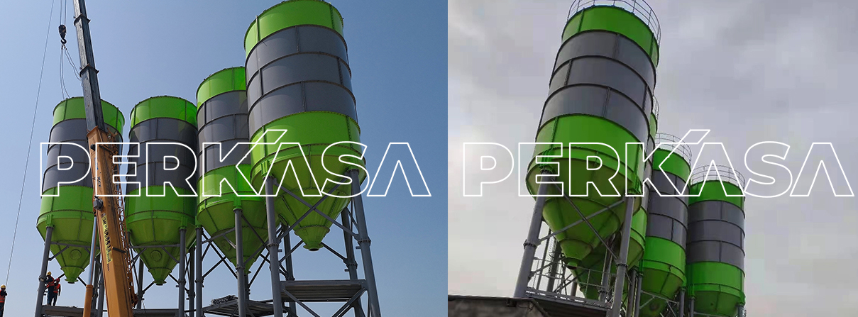 150t cement silo for concrete batching plant