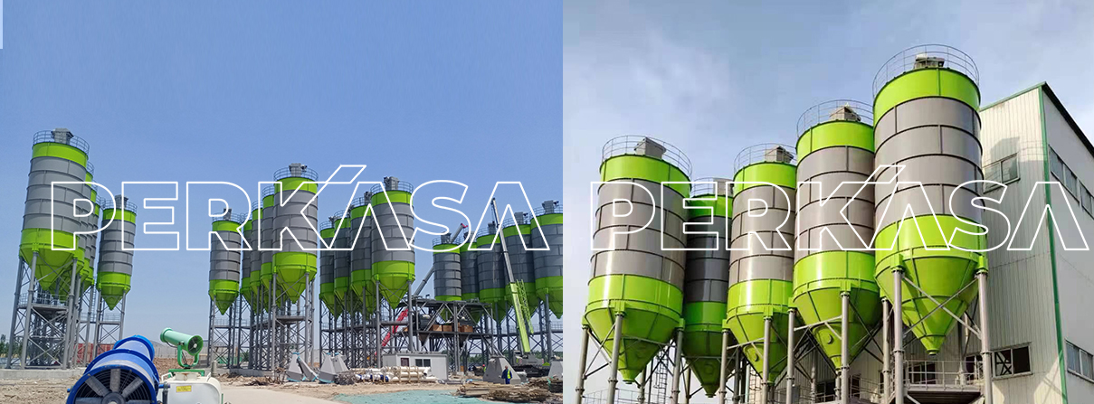 300t cement silo for concrete batching plant